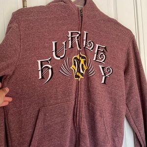Hurley Maroon kids Full Zip